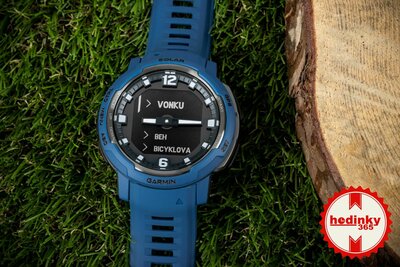 Garmin Instinct Crossover Solar, Tidal Blue