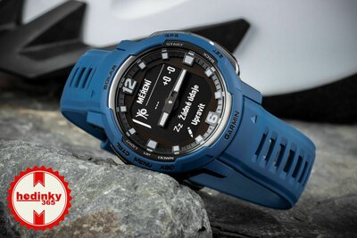 Garmin Instinct Crossover Solar, Tidal Blue