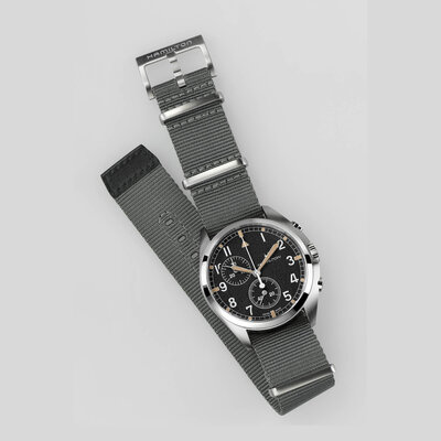 Hamilton Khaki Aviation Pilot Pioneer Quartz Chronograph H76522931