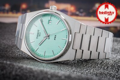 Tissot PRX Quartz T137.410.11.091.01 (v farbe Tiffany Blue)
