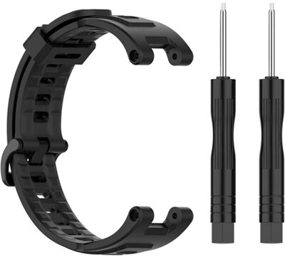 Silikónový remienok Ricardo (pre Amazfit T-Rex Pro), Black, + príslušenstvo na výmenu, 235561