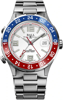 Ball Roadmaster Pilot GMT DG3038A-S2C-WH Limited Edition 1000pcs