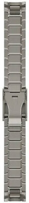 Titánový náramok Garmin 22mm (pro Garmin MARQ 2), strieborný, QuickFit