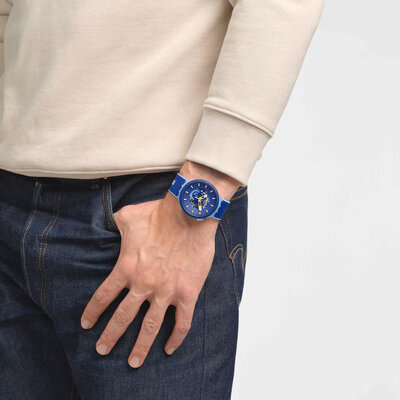 Swatch Bouncing Blue SB05N105