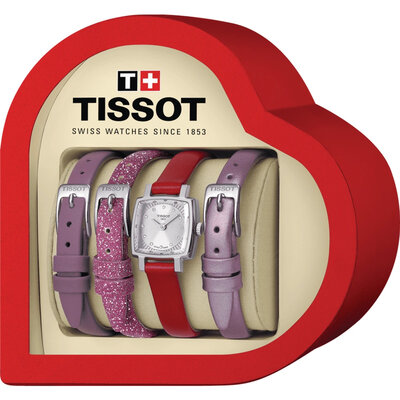 Tissot Lovely Lady Quartz T058.109.16.036.00 Square Valentines