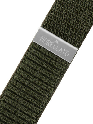 Zelený textilný remienok Morellato Wired 5655D64.073 M