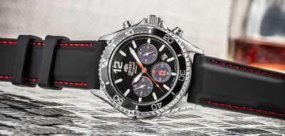 Silikónový remienok Ricardo Fermo, čierny V1