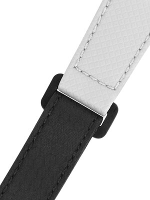 Textilný remienok Morellato Grip 5762D83.017 M, biely, recyklovaný materiál