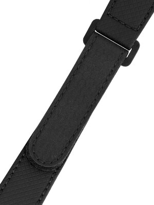 Textilný remienok Morellato Grip 5762D83.019 M, čierny, recyklovaný materiál