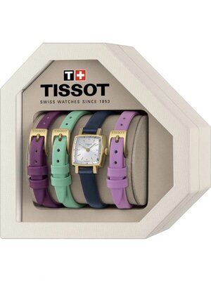 Tissot Lovely Square Summer Set Quartz T058.109.36.031.03 (+ 3x náhradný remienok)