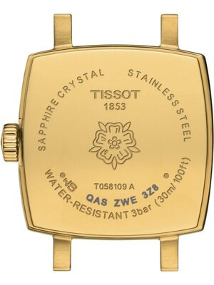 Tissot Lovely Square Summer Set Quartz T058.109.36.031.03 (+ 3x náhradný remienok)