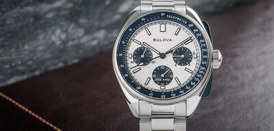 Bulova Lunar Pilot Quartz Chronograph 98K112 (+ náhradný kožený remienok)