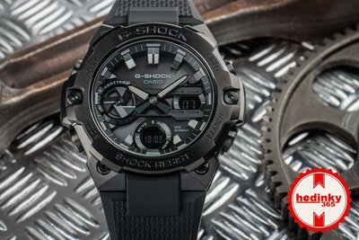 Casio G-Shock G-Steel GST-B400BB-1AER Carbon Core Guard