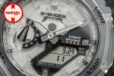 Casio G-Shock Original GA-2140RX-7AER 40th Anniversary Clear Remix