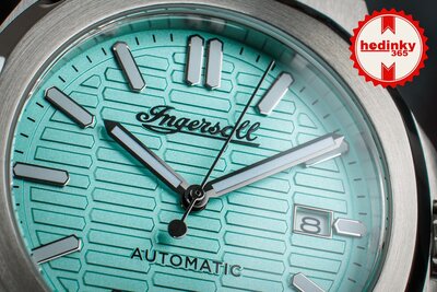 Ingersoll The Catalina Automatic I11804 Limited Edition 500pcs (v farbe Tiffany Blue)