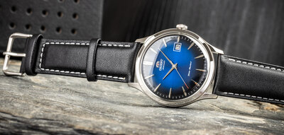 Kožený remienok Ricardo Chieti, čierny V3