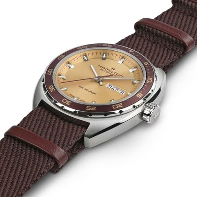 Hamilton American Classic Pan Europ H35435820 (+ náhradný remienok)