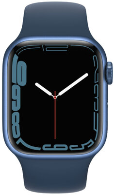 Apple Watch Series 7 GPS, 41mm, Blue Aluminium Case / Abyss Blue Sport Band-Regular (rozbalené)