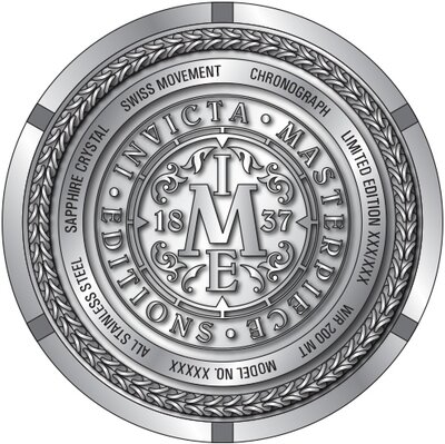 Invicta Gladiator Masterpiece Quartz 58mm 44616 Limited Edition