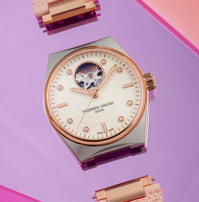 Frederique Constant Highlife Ladies Heart Beat Automatic FC-310VD2NH2B (+ náhradný remienok)