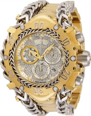 Invicta Gladiator Quartz 55mm 34443 (280 diamantov)