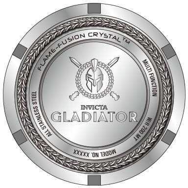Invicta Gladiator Quartz 43mm 42232 (258 diamantov)