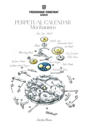 Frederique Constant Manufacture Slimline Automatic Perpetual Calendar FC-775G4S4