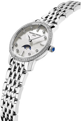 Frederique Constant Slimline Lady Quartz Moonphase FC-206MPWD1SD6B