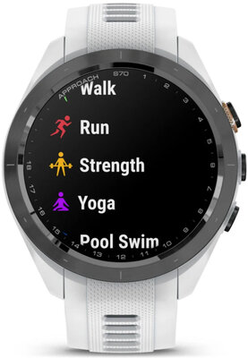(SK) Garmin Approach S70 42mm, White