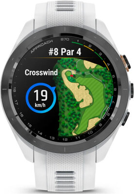(SK) Garmin Approach S70 42mm, White