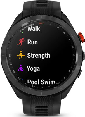 (SK) Garmin Approach S70 47mm, Black