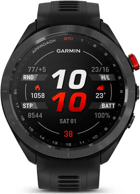 (SK) Garmin Approach S70 47mm, Black