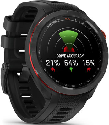 (SK) Garmin Approach S70 47mm, Black