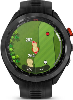 (SK) Garmin Approach S70 47mm, Black