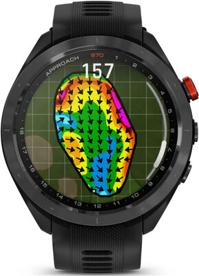 (SK) Garmin Approach S70 47mm, Black