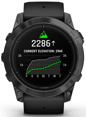 (SK) Garmin Epix Pro (Gen 2), 51mm, Slate Gray, Black band