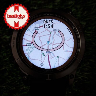 Garmin Fenix 7X Pro Sapphire Solar Gray DLC Titanium / Black Silicone Band