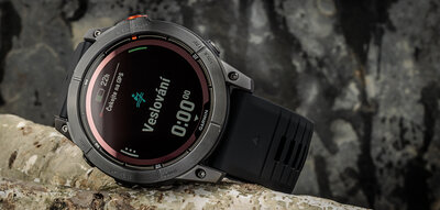 Garmin Fenix 7X Pro Solar, Slate Gray Stainless Steel, Black Band
