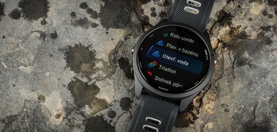 Garmin Forerunner 265 Black / Powder Gray