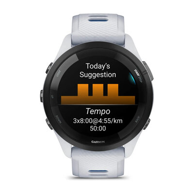Garmin Forerunner 265 Whitestone / Tidal Blue