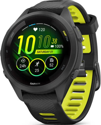 Garmin Forerunner 265S Black / Amp Yellow