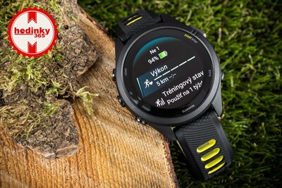 Garmin Forerunner 265S Black / Amp Yellow