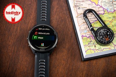 Garmin Forerunner 965 Black / Powder Gray (rozbalené)