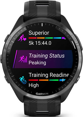 Garmin Forerunner 965 Black / Powder Gray (II. Akosť)