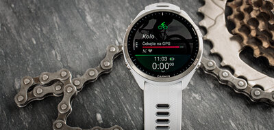 Garmin Forerunner 965 Whitestone / Powder Gray (rozbalené)