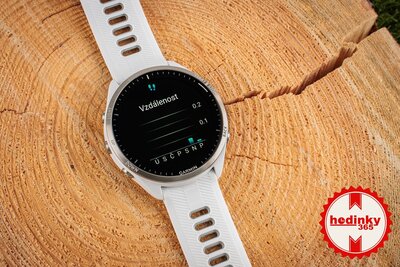 Garmin Forerunner 965 Whitestone / Powder Gray