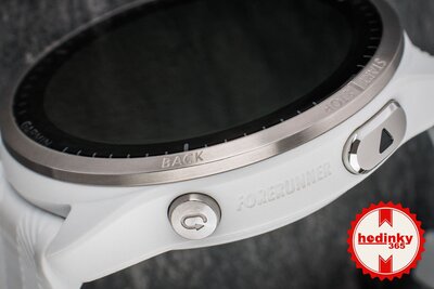 Garmin Forerunner 965 Whitestone / Powder Gray