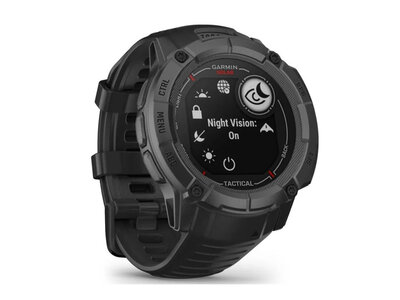 Garmin Instinct 2X Solar, Tactical Edition, Čierny