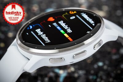 Garmin Venu 3 Silver / Whitestone, Silicone Band