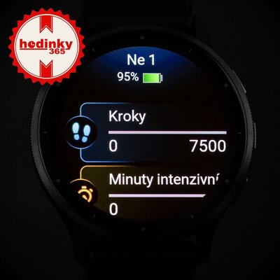 Garmin Venu 3 Slate / Black, Silicone Band